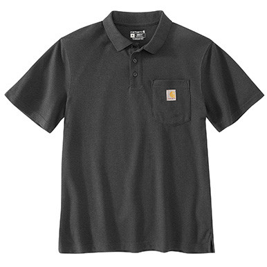 Carhartt Men's Big & Tall Loose Fit Midweight Pocket Polo Short-Sleeve Shirt