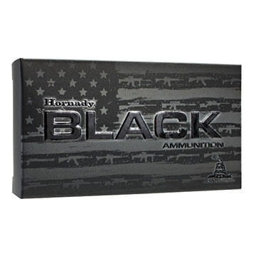 Hornady Black 308 Winchester 155 Grain A-Max Rifle Ammo (20)