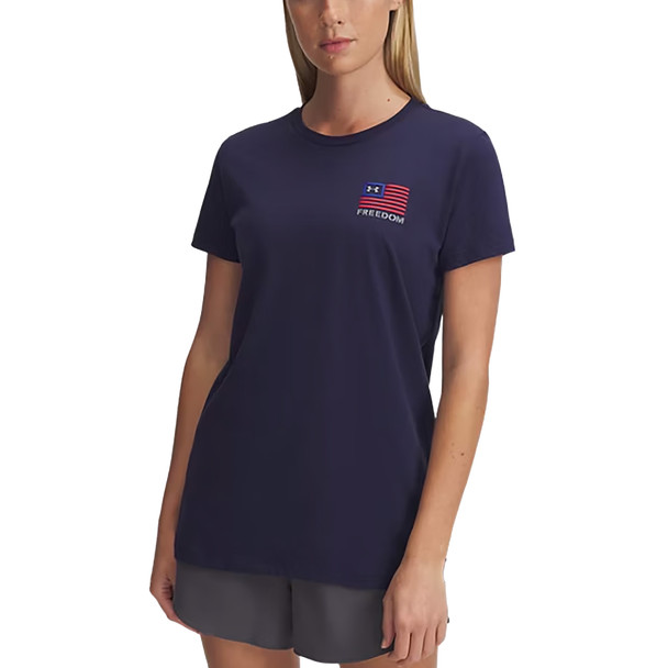 Under Armour Women's UA Freedom Left Chest Short-Sleeve Shirt