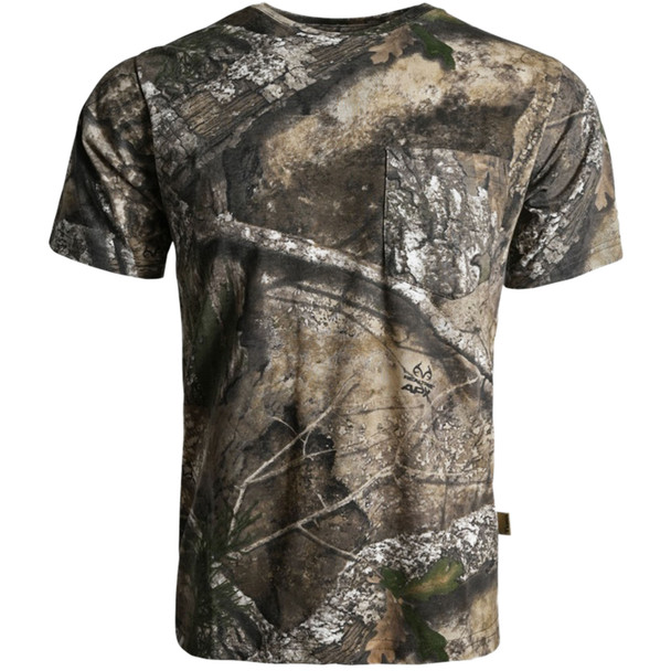 King's Camo Men's Classic Cotton Short-Sleeve Hunting Shirt