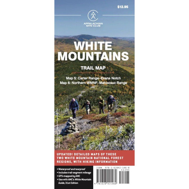 AMC White Mountains Trail Map 5–6: Carter Range-Evans Notch and North Country-Mahoosuc AMC White Mountains Trail Map 5–6: Carter Range-Evans Notch and North Country-Mahoosuc
