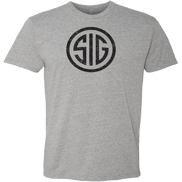 SIG Sauer Men's Distressed Sig Mark Short-Sleeve Shirt