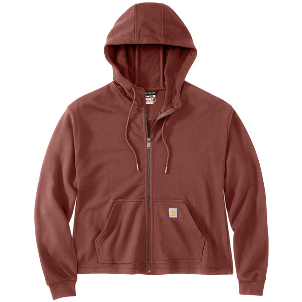 Carhartt Women's TENCEL Fiber Series Loose Fit Full-Zip Sweatshirt