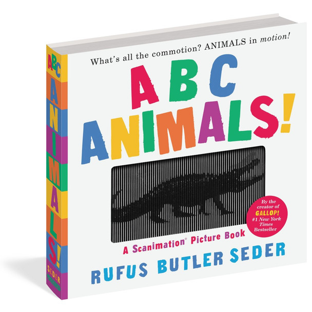 ABC Animals!: A Scanimation Picture Book by Rufus Butler Seder