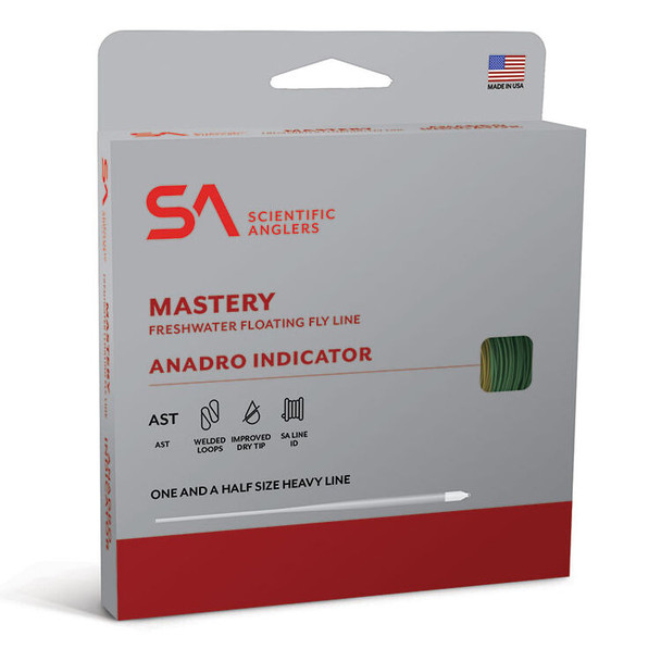 Scientific Anglers Mastery Anadro Indicator 1.5x Heavy Freshwater WF Floating Fly Line