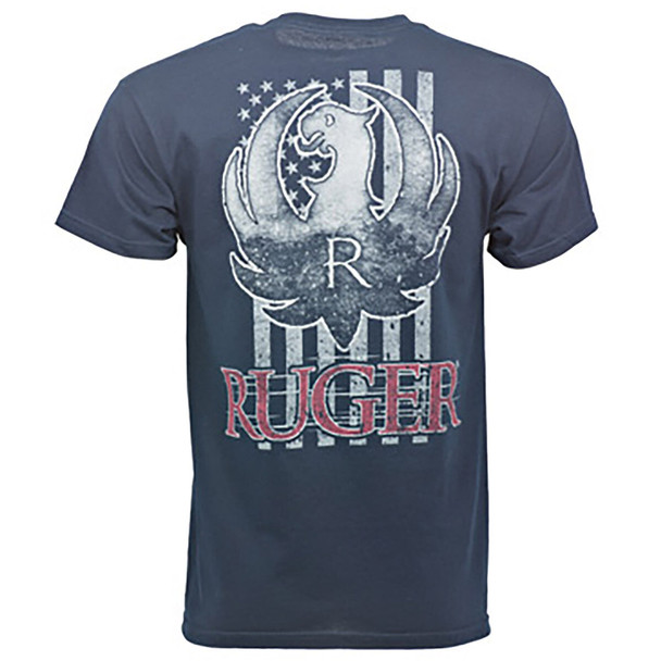 Ruger Men's Stars & Bars Short-Sleeve Shirt