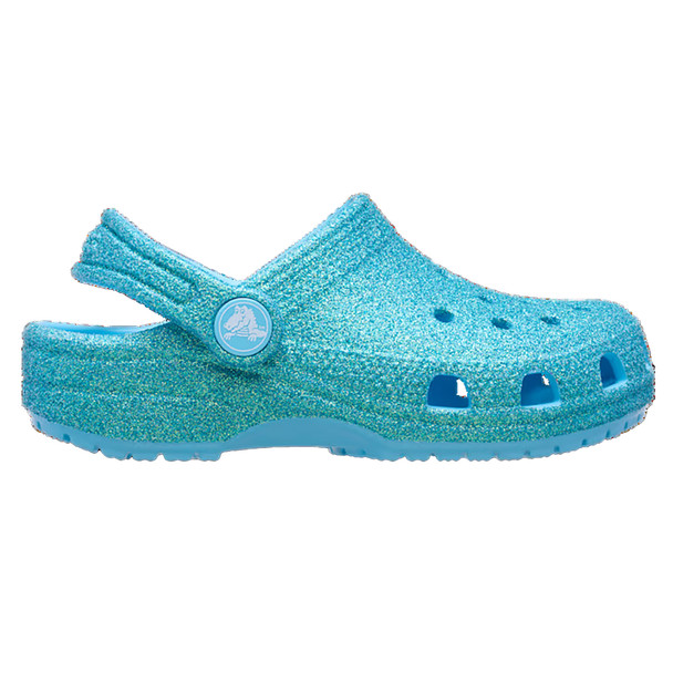 Crocs Toddlers' Classic Iridescent Glitter Clog