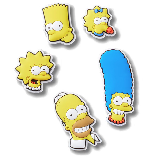 Crocs The Simpsons Jibbitz Charm, 5-Pack
