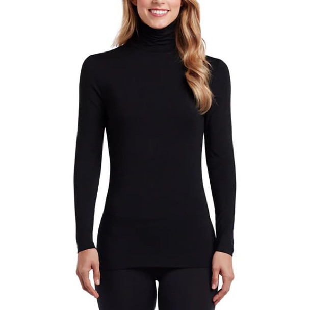 Cuddl Duds Women's Softwear With Stretch Long Sleeve Turtleneck