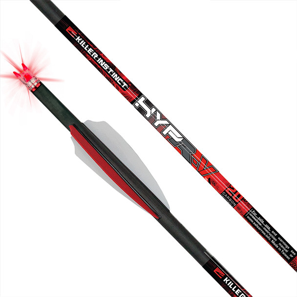 Killer Instinct Lighted HYPR-V 20" Crossbow Bolt - 3 Pk.