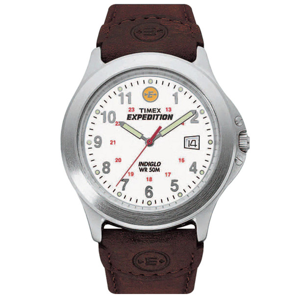 Timex Expedition Metal Field 40mm Leather Strap Watch