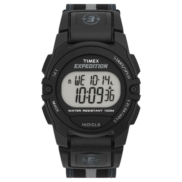 Timex Expedition Chrono-Alarm-Timer 33mm Fabric Strap Watch