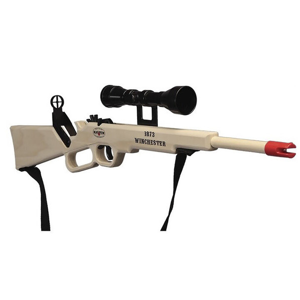 Magnum Enterprises 1873 Winchester Toy Wooden Rifle w/ Scope & Sling