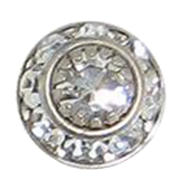 Baked Beads Women's Crystal Disc Post Earring Baked Beads Women's Crystal Disc Post Earring