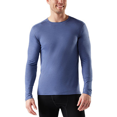 SmartWool Men's Classic All-Season Merino Wool Long-Sleeve Base Layer Shirt