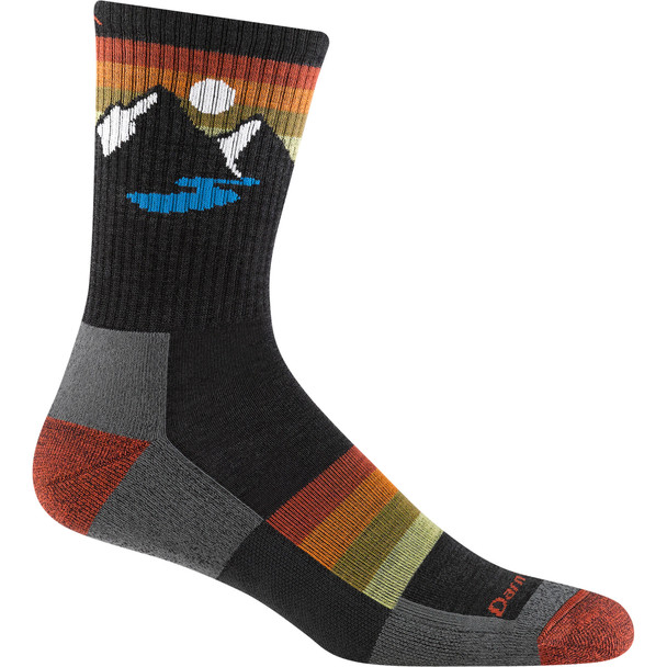Darn Tough Vermont Men's Sunset Ridge Lightweight Micro Crew Sock