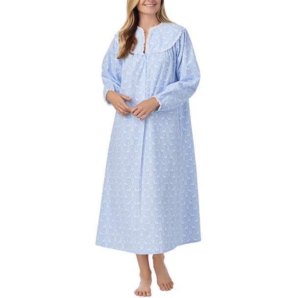 454 Blue Nordic Tyrolean - on model, front