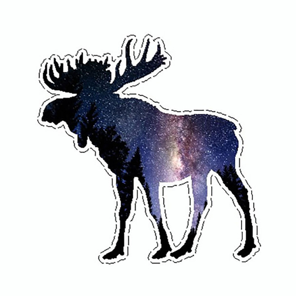 Sticker Cabana Galaxy Moose Mini Sticker