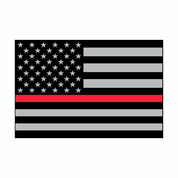 Sticker Cabana Fireman Flag Mini Sticker