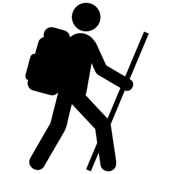 Sticker Cabana Hiker Sticker