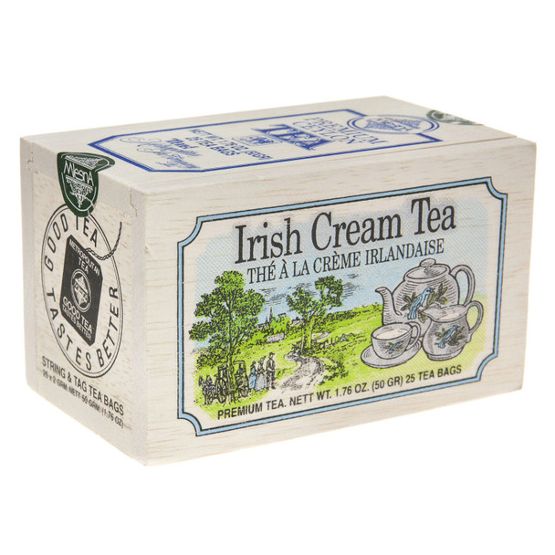 Metropolitan Irish Cream Tea Soft Wood Chest, 25-Bag
