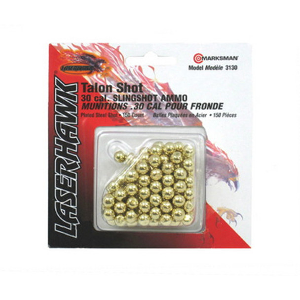 Marksman 30 Cal. Talon Shot Slingshot Ammo (150)