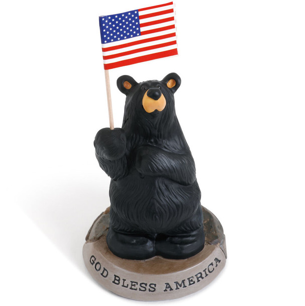 Big Sky Carvers God Bless America Figurine