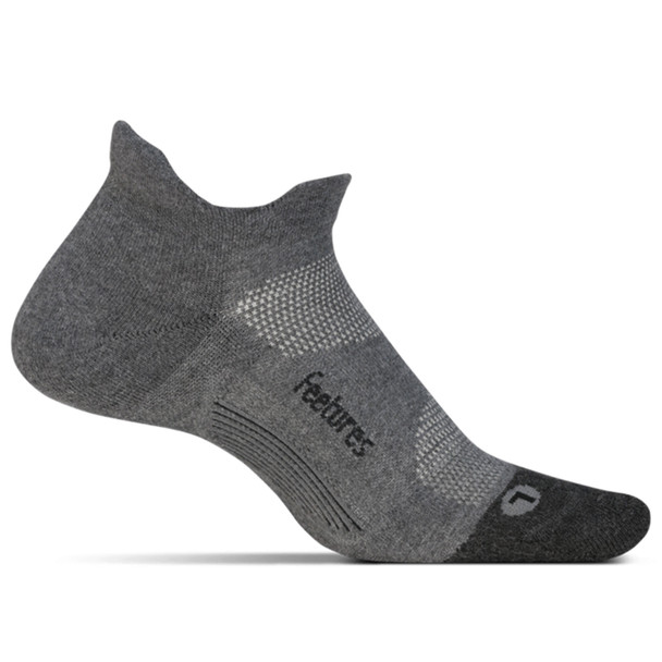 Feetures! Men's Elite Max Cushion No Show Tab Sock
