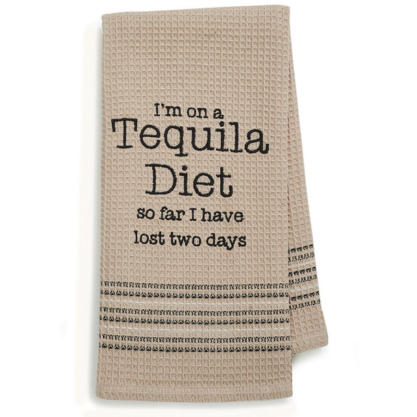 Mona B Tequila Embroidered Dishtowel - Thumbnail 2