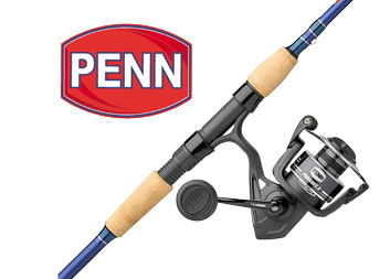 Penn Logo & Penn Pursuit V LE Spinning Combo