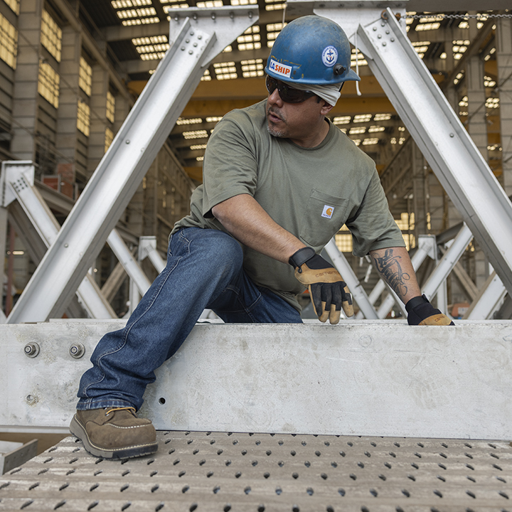 Save 25% on Carhartt K87 tees and footwear.