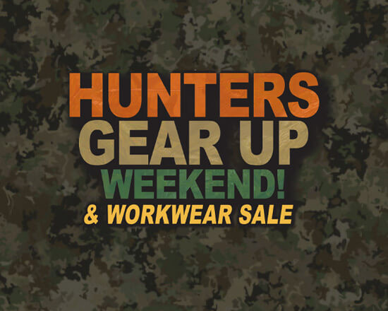 Hunters Gear Up Weekend