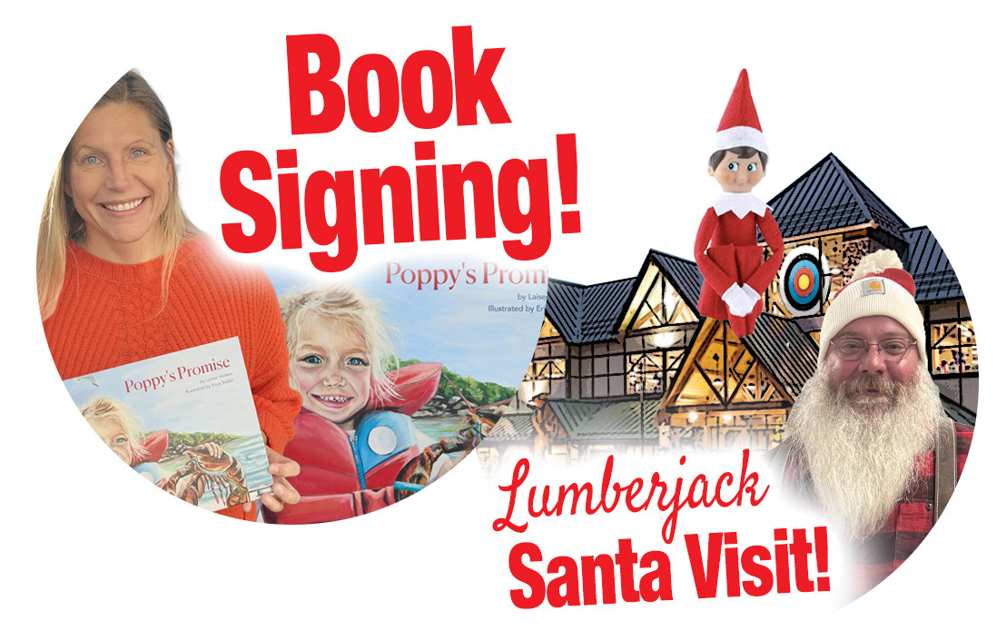 Book Signing and Santa Visit