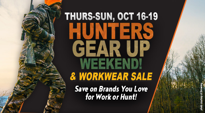Hunters Gear Up Weekend