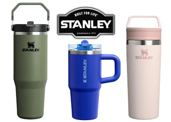 Assortment of Stanley Drinkware