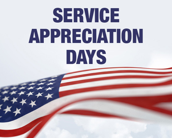 Service Appreciation Days