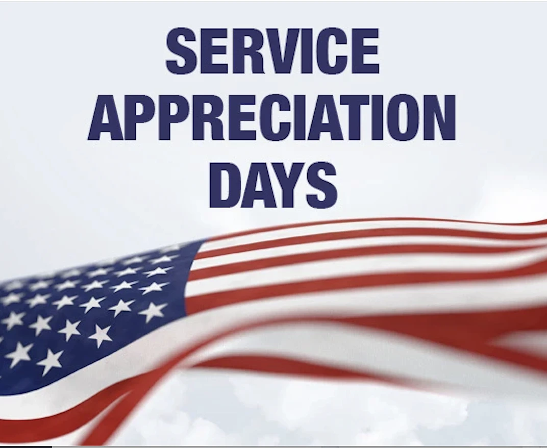 Service Appreciation Days