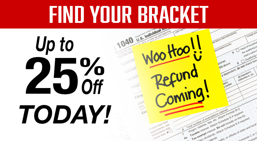 25% Off Qualfying Orders Today