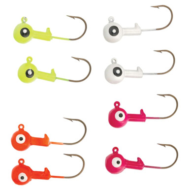 Eagle Claw Tin Ball Head Jig - 3-8 Pk. - Kittery Trading Post