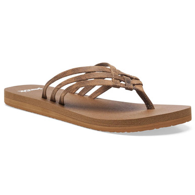 Sanuk Women's Yoga Sandy Novelty Memory Foam Flip Flop Sandal