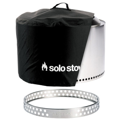 Solo Stove Bonfire + Stand + Shelter 2.0 Compact Fire Pit