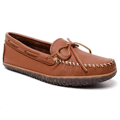 Minnetonka Men's Moosehide Tread Moccasin - Kittery Trading Post
