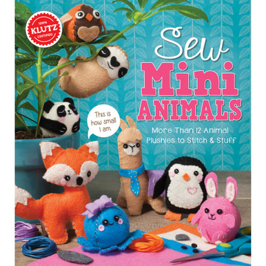 Klutz Sew Mini Animals Craft Kit by Klutz - Kittery Trading Post