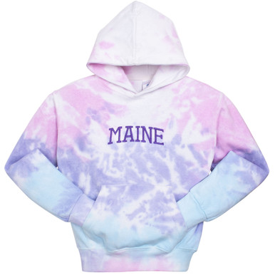 Wild Child Hoodies Youth Maine Tie Dye Hoodie Kittery Trading Post