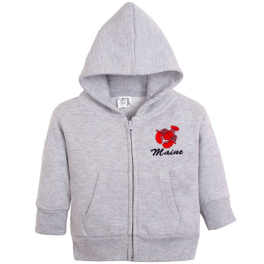 Esy Infant Maine Lobster Full-Zip Hooded Sweatshirt - Kittery