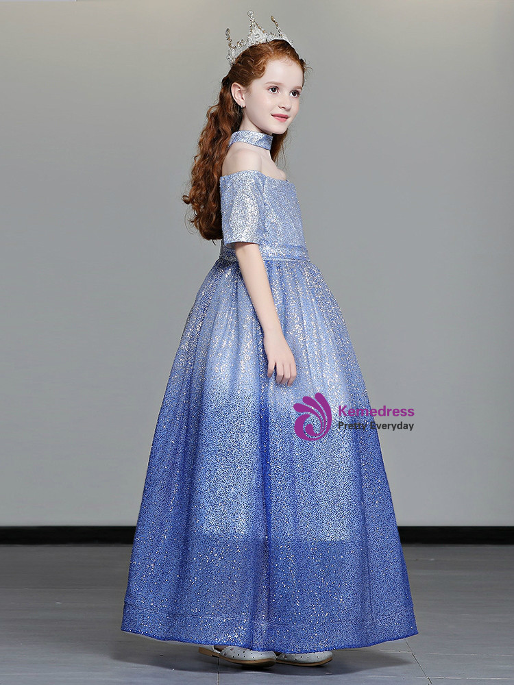 Robe Fille 'Girls Rule' Taille 8 - Manches Courtes, Motif Cœur à Paillettes Et Tissu à Carreaux, Occasion Très Bon état