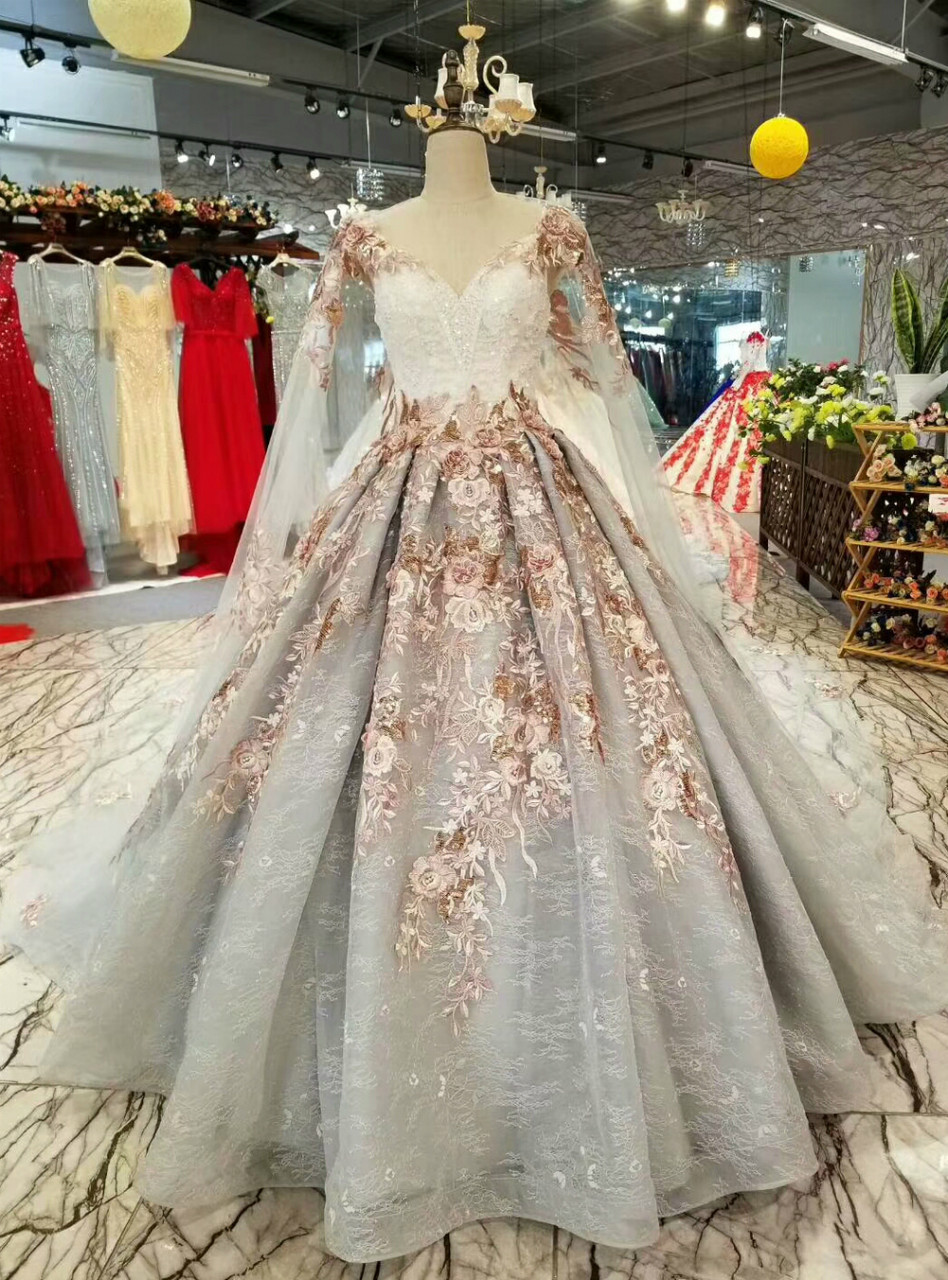 tulle couture dress