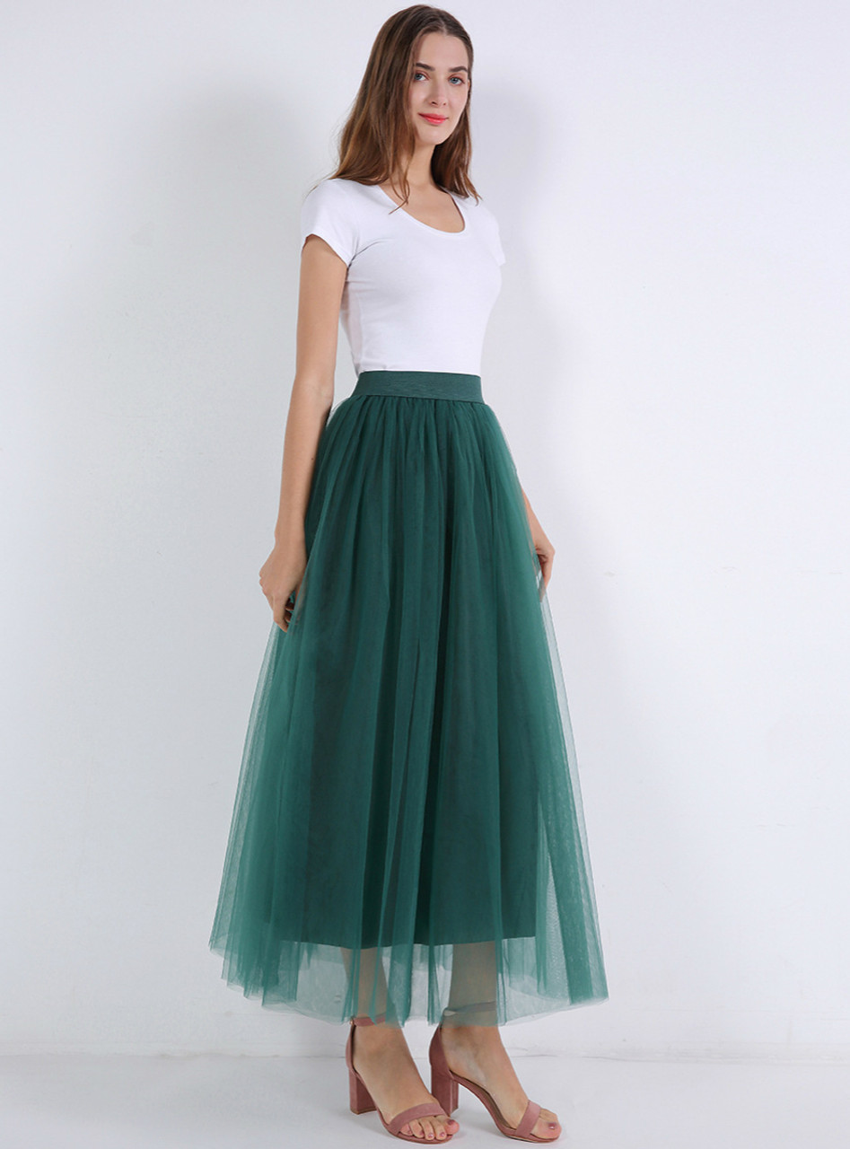 Fuchsia Tulle Maxi Skirt - M in 2023  Tulle maxi skirt, Maxi skirt, Tulle  material