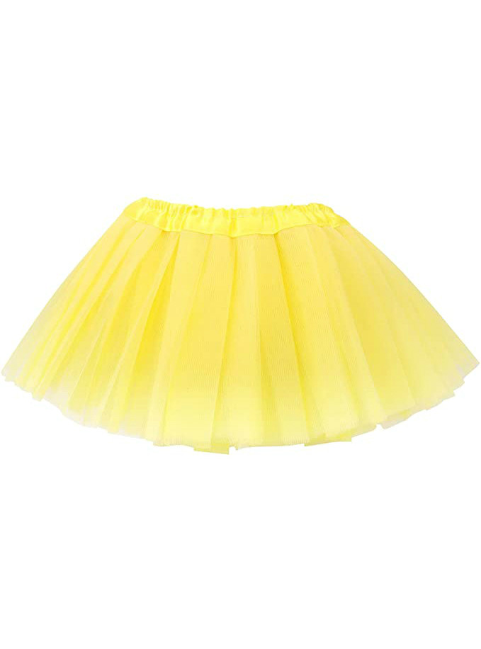 yellow tutu skirt for baby girl