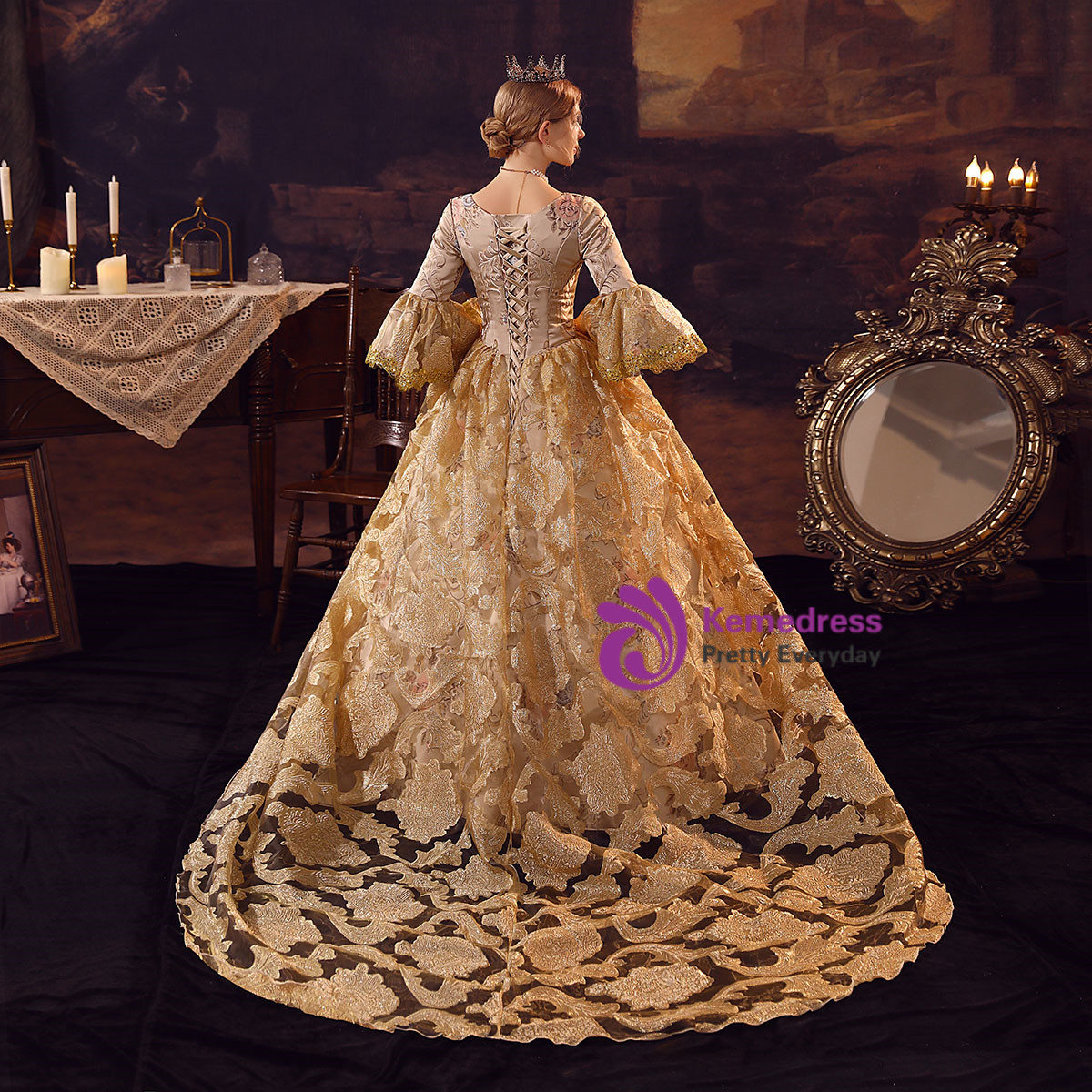 Shop baroque style wedding dress Online Sale